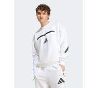 Felpa adidas Z.N.E. New bianco puro nero - XXL