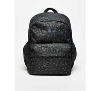 adidas Originals - Zaino classico nero con stampa leopardata One Size