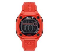 Adidas Red Rubber Digital Watch