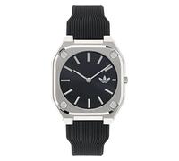 Adidas Orologio Unisex City Tech Sottile Silicone Nero AOFH24002