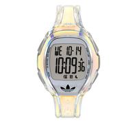 Adidas Orologio Unisex Digitale Athletics One Plastica Bianco Trasparente