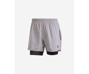 Adidas Otr B 2in1 M - Short Running - Uomo - Grigio S