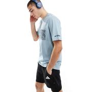 adidas - Outdoor Terrex - T-shirt grigia con tasca applicata-Grigio M