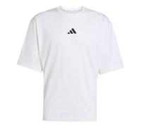 adidas Oversize Maglietta Uomini-Bianco in bianco, Taglia: L