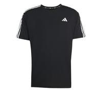 Adidas Own The Run Excite 3 Stripes Short Sleeve T-shirt Nero S / Regular Uomo