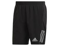 adidas Own The Run Shorts, Pantaloncini Uomo, Black/Reflective Silver, S 5 inch