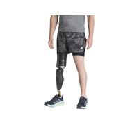 Adidas Own The Run Spray Dye 2in1 Shorts Nero XL Uomo