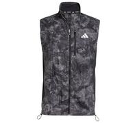 adidas - Own The Run Spray Dye Vest - Gilet da corsa S grigio
