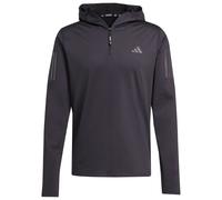 adidas - Own The Run Winterized Hooded Half-Zip - Giacca da corsa M grigio