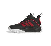 adidas OWNTHEGAME 3.0 Shoes, Scarpe da Basket Unisex-Bambini, Core Black/Lucid Red/Ftwr White, 38 2/3 EU