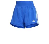 adidas Pacer Training - Pantaloncini da Allenamento a Vita Alta con 3 Strisce, XL, 12,7 cm