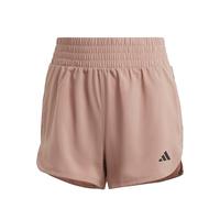 adidas Pacer Training - Pantaloncini da Donna a Vita Alta con 3 Strisce