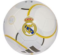 adidas Pallone da calcio del Real Madrid Home Club, unisex, bianco/oro intenso/grigio solido, 5