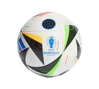 adidas Pallone da calcio EURO24 Pro, unisex, bianco/nero/blu gloria, 5