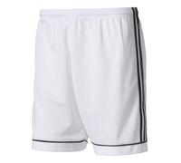 ADIDAS pantaloncini calcio squadra team bianco nero uomo 5-6 Anni