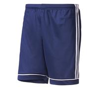 ADIDAS pantaloncini calcio squadra team blu bianco uomo 7-8 Anni