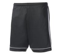 ADIDAS pantaloncini calcio squadra team nero bianco uomo 5-6 Anni