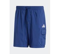 adidas Pantaloncini cargo Chelsea adidas Small Essentials Logo medium blu