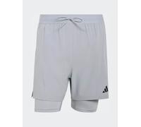 adidas pantaloncini da allenamento adidas D4T 2In1 xsmall Grigio
