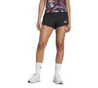 adidas Pantaloncini da Allenamento Tech Pacer da Donna, in Tessuto, Taglia 2XL, 12,7 cm, Colore: Nero