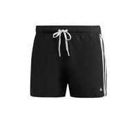 adidas - Pantaloncini da bagno neri con 3 strisce-Nero XL
