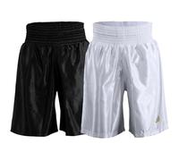 adidas Pantaloncini da Combattimento in Raso, per Allenamento Boxe, Sparring, Bambini, Adulti, Uomini, Donne, MMA, Fitness, Kickboxing, Abbigliamento Generale da Palestra