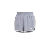 adidas Pantaloncini da Donna (1/2) M20 Short, Argento/Viola/Bianco, IC5203, M 3"