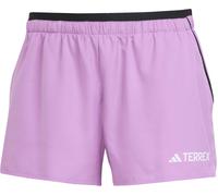 Adidas - Pantaloncini da trail running leggeri da donna - Multi Light Shorts 5" W Preloved Purple per Donne - Taglia S - Viola Viola S