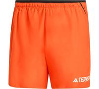 Adidas - Pantaloncini da trail running leggeri da uomo - Multi Light Shorts 5" Semi Impact Orange per Uomo - Taglia S - Arancione Arancione S