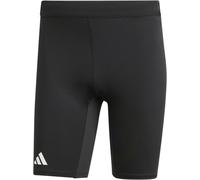 Adidas - Pantaloncini short elasticizzati traspiranti - Adizero E Short Tight Black per Uomo in Poliestere Riciclato - Taglia S - Nero