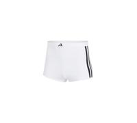 adidas Pantaloncini Sportivi Active Essentials Cotton a 3 Strisce, Comodi Biancheria Intima, Bianco, M