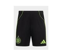adidas Pantaloncini Trasferta Celtic 2025/26 Junior, Nero 13-14Y