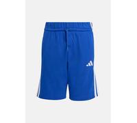Adidas Pantaloncino Junior Unisex Essentials 3 Stripes - Colore : Royal/Bianco