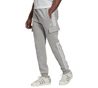 adidas Pantalone da Uomo Adicolor 3-Stripes Cargo Slim Grigio Taglia S Codice HK9688