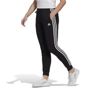 Adidas Pantalone Donna Essentials Fleece 3-Stripes - (Nero/Bianco)
