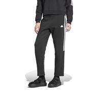 Pantaloni lunghi adidas Tiro Cut Fleece 3 strisce nero puro bianco donna - M