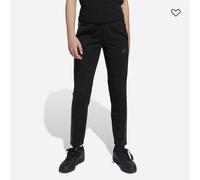 Adidas Pantalone Tuta Bambina Animalier 3 Stripes - Colore : Nero/Grigio