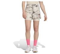 Adidas Own The Run Spray Dye 2in1 Shorts Grigio XS Donna