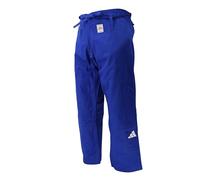 adidas Pantaloni da Judo Champion, Colore Blu