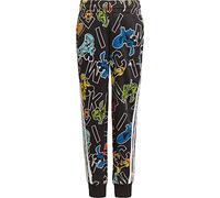 adidas Pantaloni LK Dy Mm, Nero/Bianco/Amaimp, 8 Anni Unisex-Bimbi