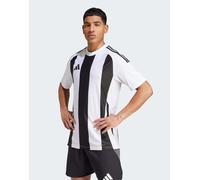 adidas Maglia da Uomo a Righe 24, Taglia 3XL, Bianco/Nero