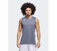 adidas Performance - 3G Speed Aeroready - Maglia da basket double-face color onice team / bianca-Nero 3XL