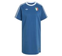 Adidas Italy Originals Short Sleeve Dress Blu M Donna