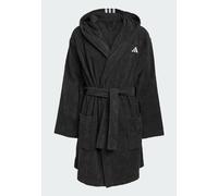 Adidas Hooded Dressing Gown Bathrobe Nero XS