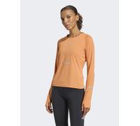 adidas Performance - Adi365 Climacool+ - Camicia a maniche lunghe arancione XS