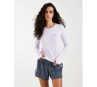 adidas Performance - Adi365 Running Essentials - Camicia a maniche lunghe viola ghiaccio XS