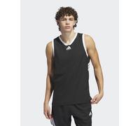 adidas Performance - Adidas Crazy Lite - Maglia nera e bianca-Nero 4XL