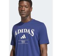 adidas performance - adidas Heritage - T-shirt con grafica blu scuro 2XS