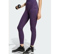 adidas Performance - adidas Techfit Cold.Rdy - Leggings color prugna aurora lunghezza integrale-Viola 2XS