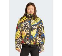 adidas performance - Adidas x Farm - Giacca imbottita nero / blu hi-res / rosso ricco 2XL
